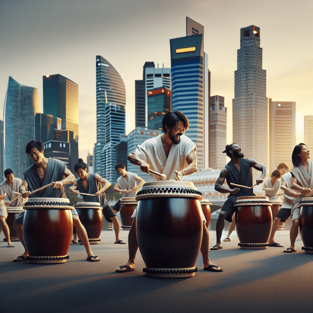 hire Japanese drummers in singapore