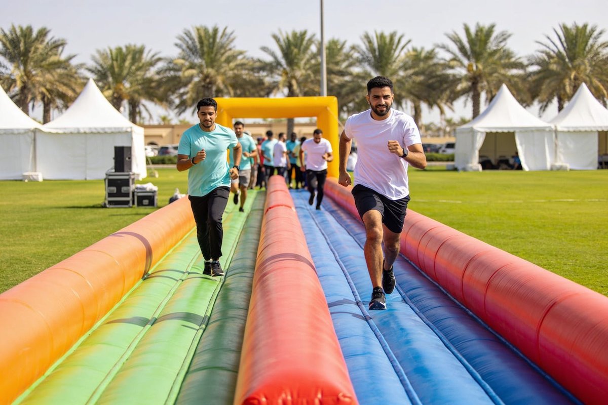 Inflatable obstacle course rental singapore