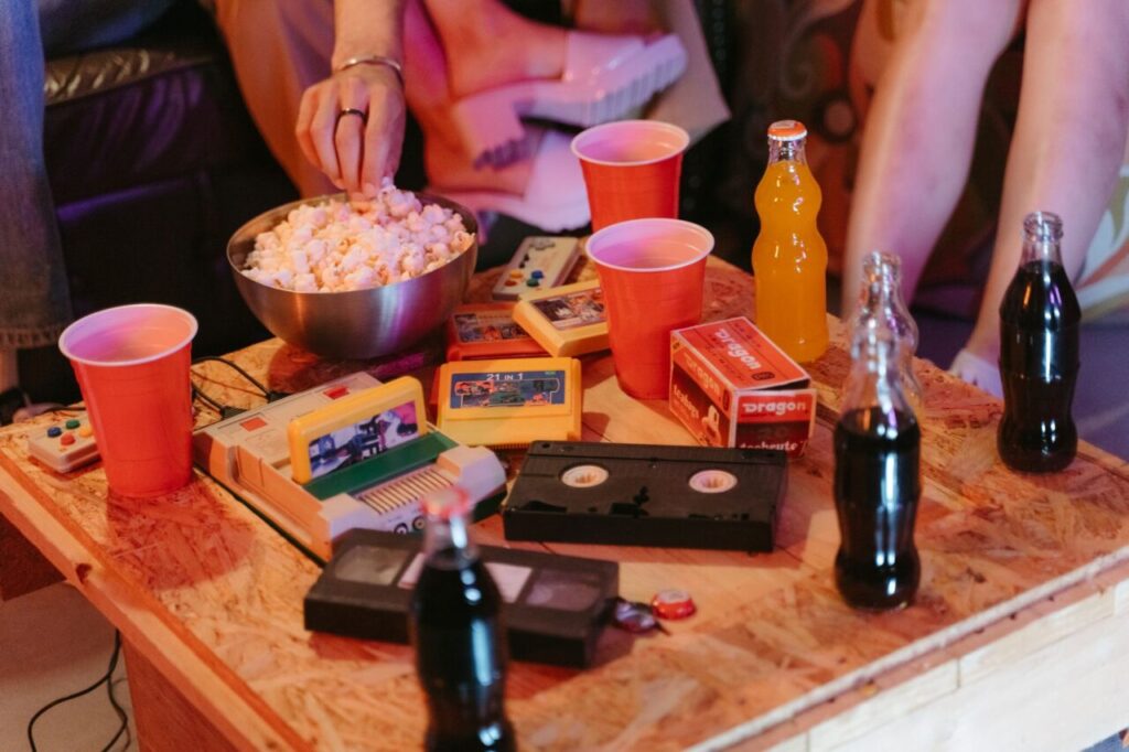 Old School Snacks Station for Events in Singapore