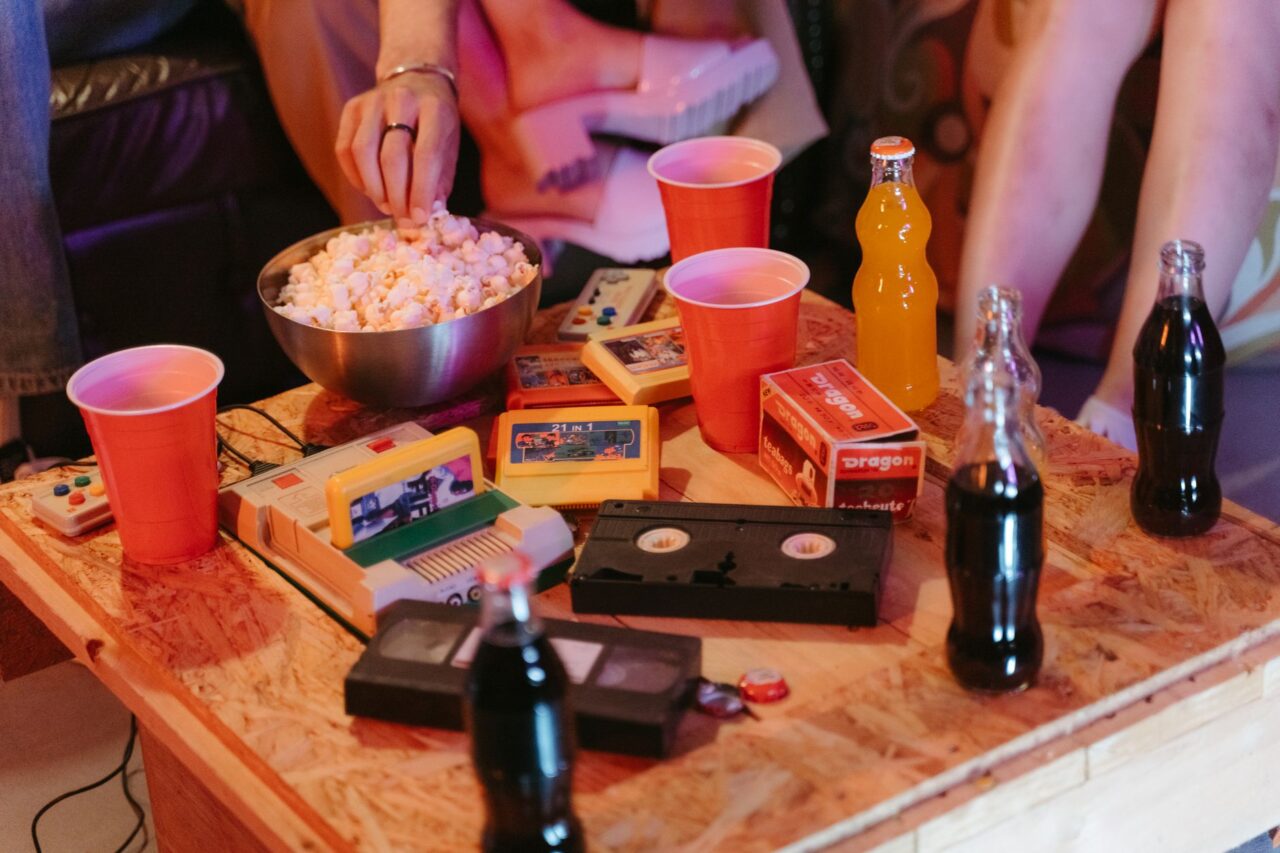 Old School Snacks Station for Events in Singapore