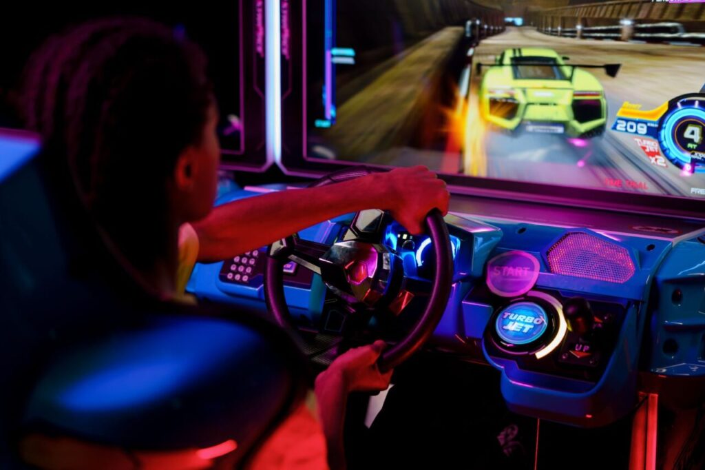 Racing Arcade Machine Rental in Singapore