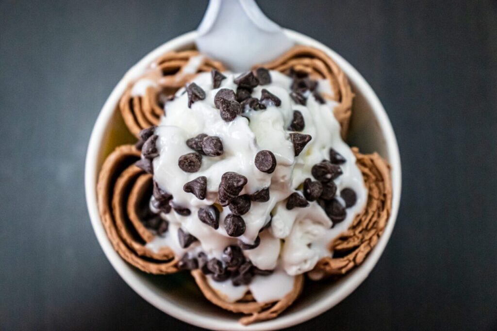 Thai Rolled Ice Cream Station Hire for Events in Singapore